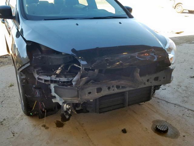 1FADP3F28EL447632 - 2014 FORD FOCUS SE შავი ფოტო 9