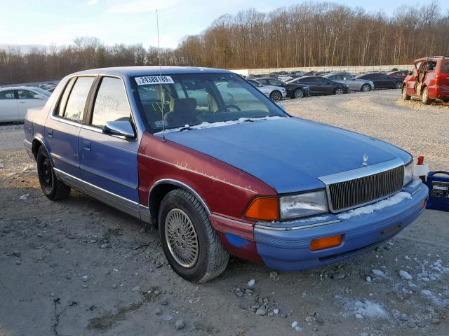 1C3XA36K3PF554201 - 1993 CHRYSLER LEBARON LE BLUE photo 1