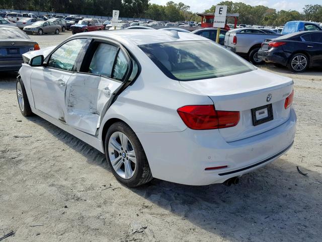 WBA8E9G5XGNT44617 - 2016 BMW 328 I SULE WHITE photo 3