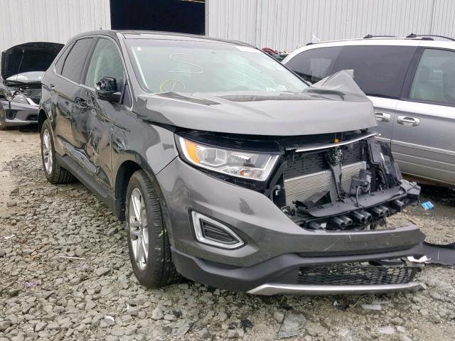 2FMPK4K87JBB87008 - 2018 FORD EDGE TITAN BLACK photo 1