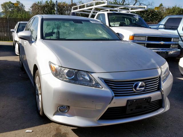 JTHBW1GG2D2027404 - 2013 LEXUS ES 300H SILVER photo 1