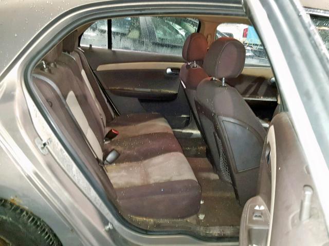 1G1ZG57B88F163486 - 2008 CHEVROLET MALIBU LS Алтын фото 6