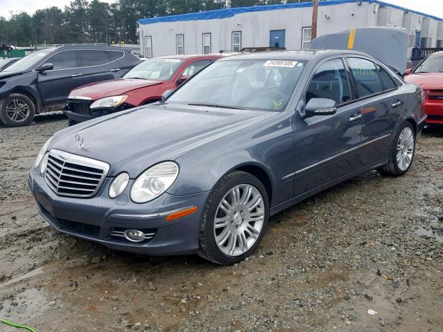 WDBUF56X27B008616 - 2007 MERCEDES-BENZ E 350 GRAY photo 2