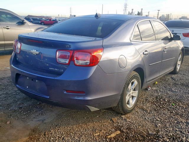 1G11B5SL4EF291991 - 2014 CHEVROLET MALIBU LS BLUE photo 4