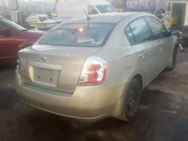 3N1AB61E58L630836 - 2008 NISSAN SENTRA 2.0 TAN photo 4