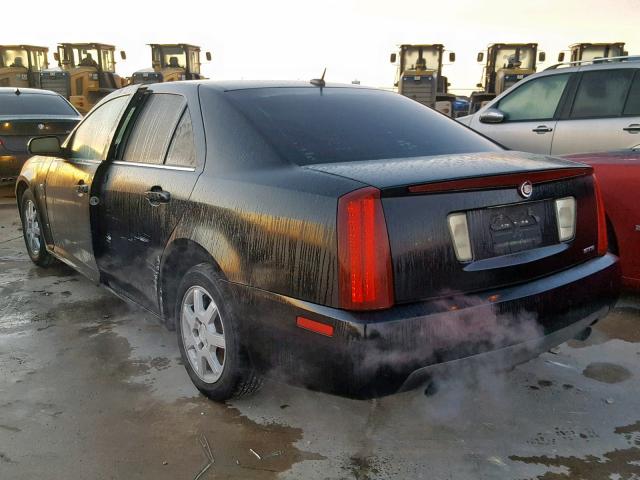 1G6DW677260107598 - 2006 CADILLAC STS BLACK photo 3