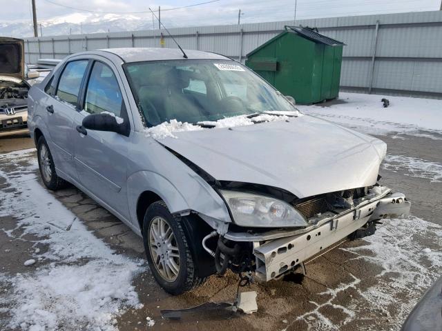 1FAFP34N87W284570 - 2007 FORD FOCUS ZX4 SILVER photo 1