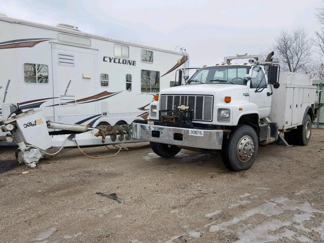 1GBM7H1J3NJ106838 - 1992 CHEVROLET KODIAK C7H WHITE photo 2