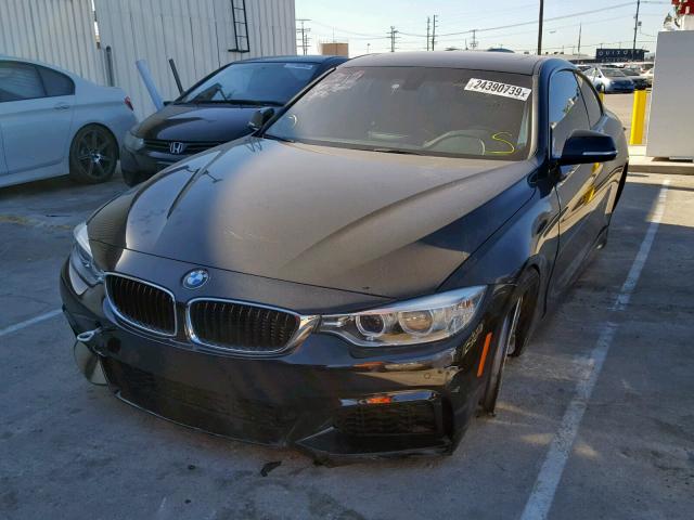 WBA3R1C55EK192511 - 2014 BMW 435 I BLACK photo 2