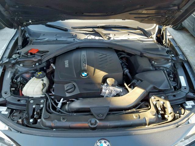 WBA3R1C55EK192511 - 2014 BMW 435 I BLACK photo 7