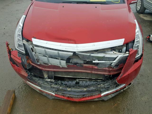 1G6RR1E43EU600786 - 2014 CADILLAC ELR LUXURY RED photo 7