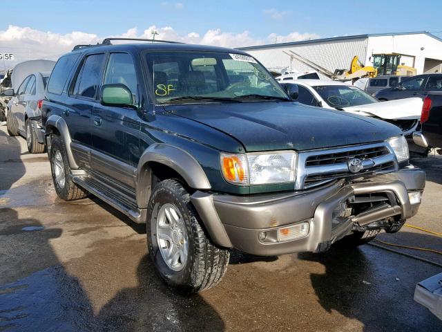 JT3HN87R3Y9044335 - 2000 TOYOTA 4RUNNER LI GREEN photo 1