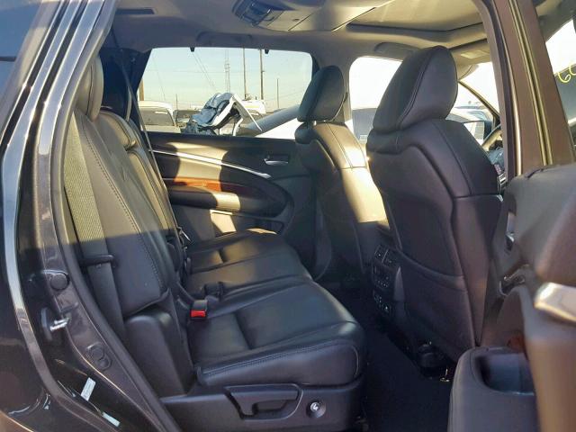 5FRYD4H87EB048563 - 2014 ACURA MDX ADVANC GRAY photo 6