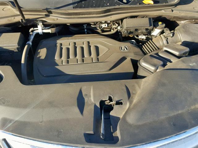 5FRYD4H87EB048563 - 2014 ACURA MDX ADVANC GRAY photo 7