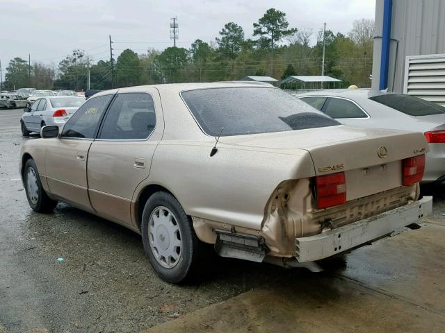 JT8BH22FXT0060904 - 1996 LEXUS LS 400 TAN photo 3