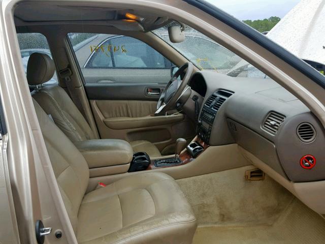 JT8BH22FXT0060904 - 1996 LEXUS LS 400 TAN photo 5