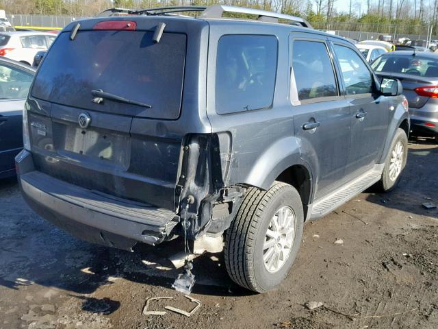 4M2CU87GX9KJ13565 - 2009 MERCURY MARINER PR BLUE photo 4