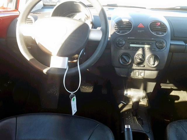 3VWPG3AG5AM015600 - 2010 VOLKSWAGEN NEW BEETLE Qırmızı foto 9