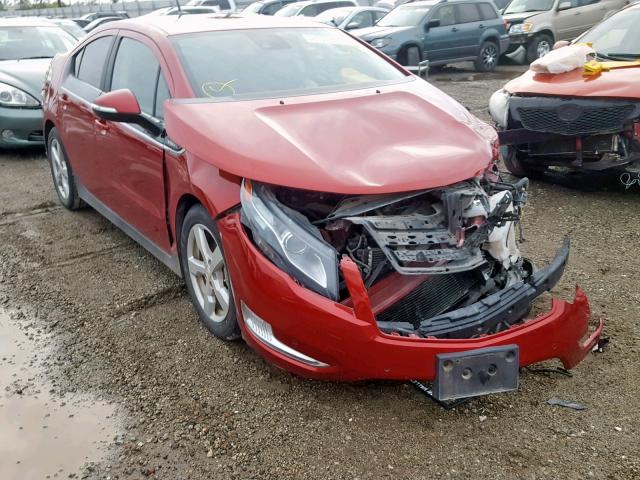 1G1RG6E46EU173080 - 2014 CHEVROLET VOLT RED photo 1