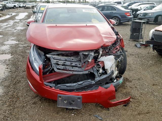 1G1RG6E46EU173080 - 2014 CHEVROLET VOLT RED photo 9