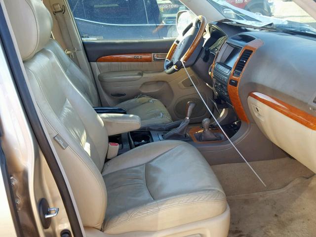 JTJBT20X040026433 - 2004 LEXUS GX 470 金色 照片 5