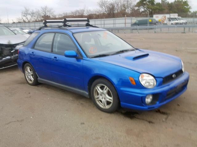 JF1GG29602G816848 - 2002 SUBARU IMPREZA WR BLUE photo 1