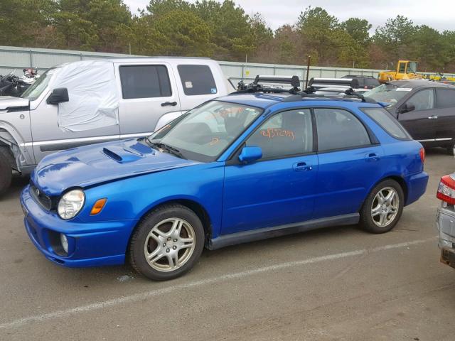 JF1GG29602G816848 - 2002 SUBARU IMPREZA WR BLUE photo 9