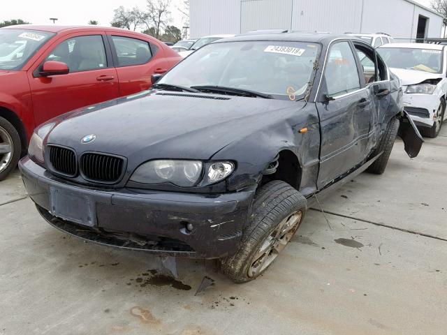 WBAEW53454PN33505 - 2004 BMW 330 XI BLACK photo 2