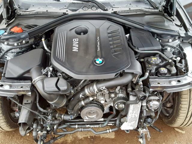 WBA4W7C51KAG52574 - 2019 BMW 440I GRAY photo 7