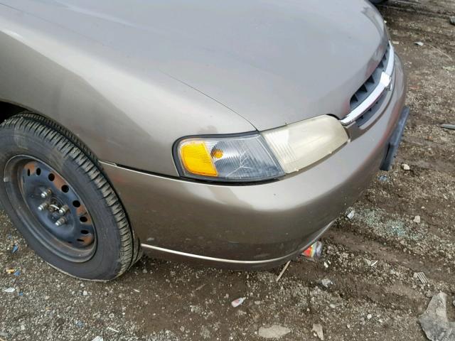 1N4DL01D7XC161986 - 1999 NISSAN ALTIMA XE BROWN photo 9