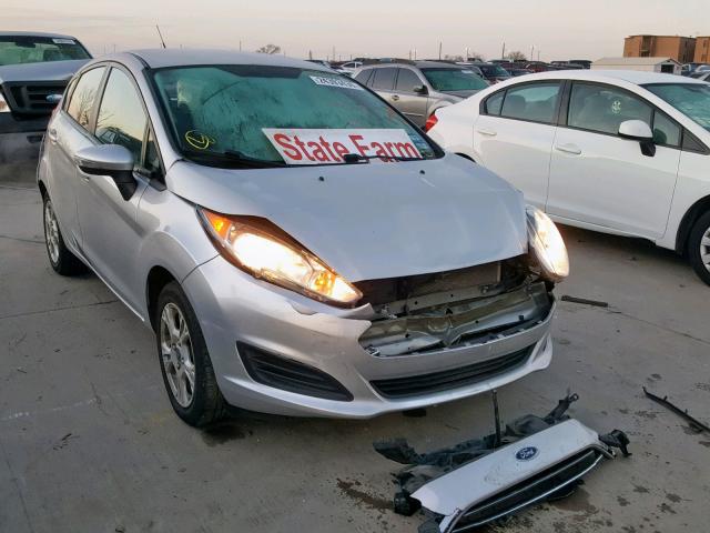 3FADP4EJ8EM217828 - 2014 FORD FIESTA SE ვერცხლისფერი ფოტო 1