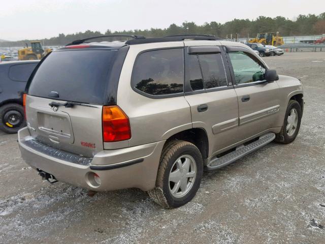 1GKDT13S422281615 - 2002 GMC ENVOY GRAY photo 4