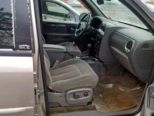 1GKDT13S422281615 - 2002 GMC ENVOY GRAY photo 5