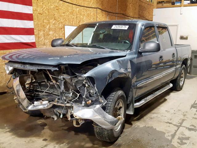 2GTEK13V661242687 - 2006 GMC NEW SIERRA GRAY photo 2