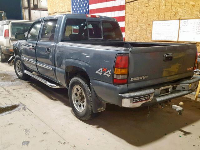 2GTEK13V661242687 - 2006 GMC NEW SIERRA GRAY photo 3