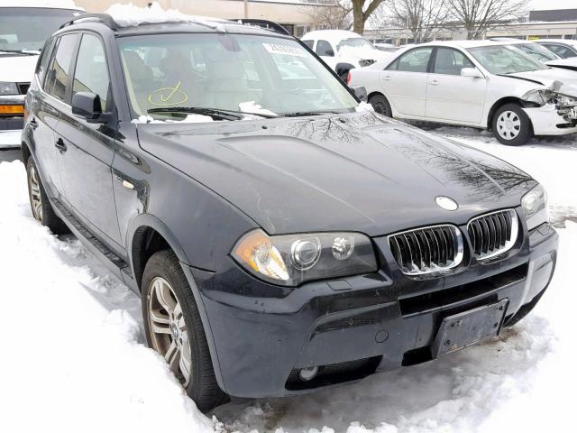 WBXPA93456WD30050 - 2006 BMW X3 3.0I BLACK photo 1