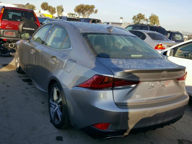 JTHBA1D26H5051264 - 2017 LEXUS IS 200T GRAY photo 3