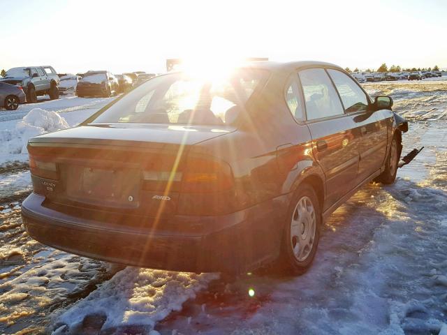 4S3BE635927201524 - 2002 SUBARU LEGACY L BLUE photo 4