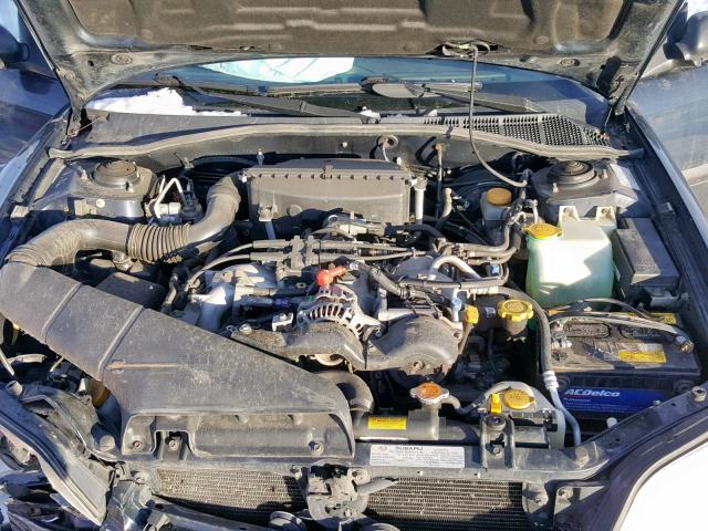 4S3BE635927201524 - 2002 SUBARU LEGACY L BLUE photo 7