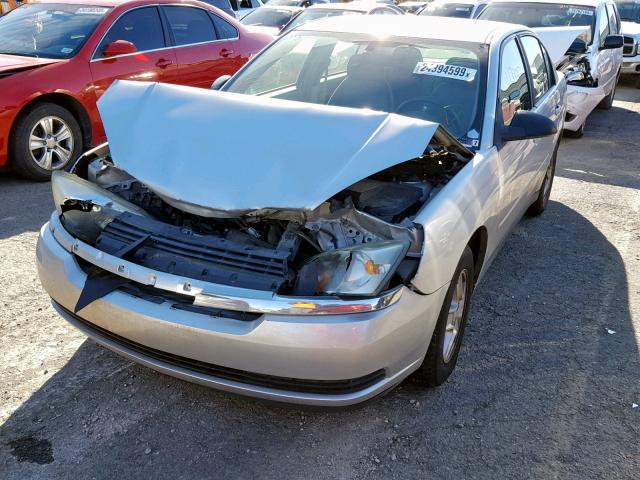 1G1ZT52874F113129 - 2004 CHEVROLET MALIBU LS Gümüş foto 2