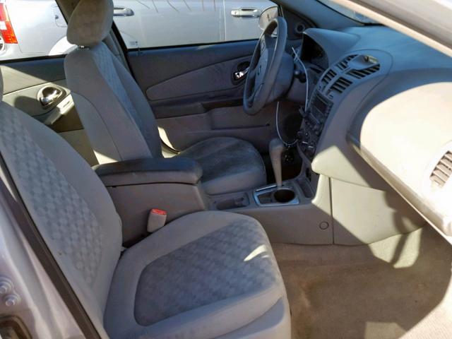 1G1ZT52874F113129 - 2004 CHEVROLET MALIBU LS Gümüş foto 5