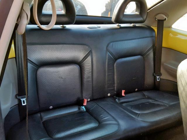 3VWCK21C02M405297 - 2002 VOLKSWAGEN NEW BEETLE Gelb Foto 6