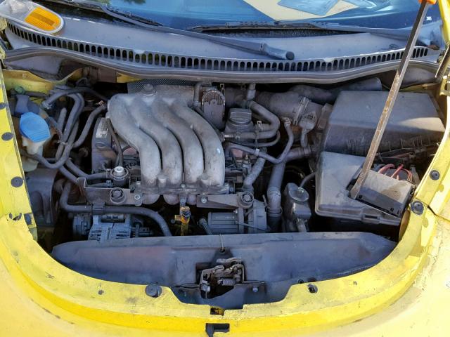 3VWCK21C02M405297 - 2002 VOLKSWAGEN NEW BEETLE Gelb Foto 7