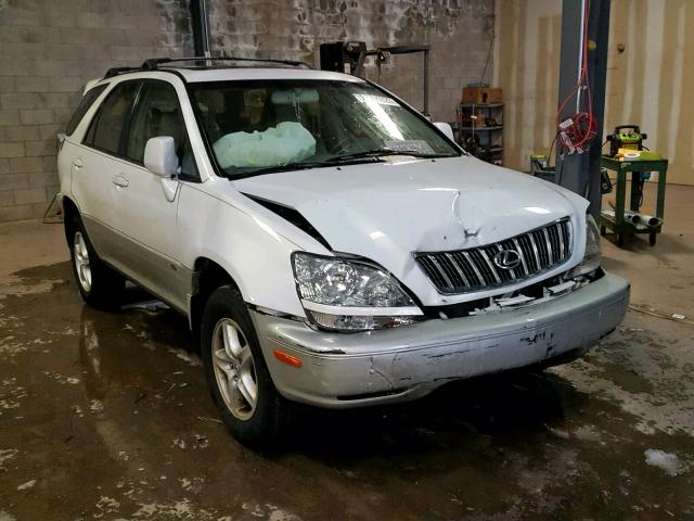 JTJHF10U710186175 - 2001 LEXUS RX 300 WHITE photo 1