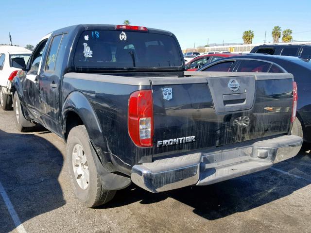 1N6AD07U25C415115 - 2005 NISSAN FRONTIER C BLACK photo 3