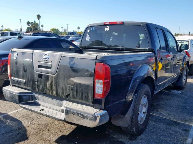 1N6AD07U25C415115 - 2005 NISSAN FRONTIER C BLACK photo 4