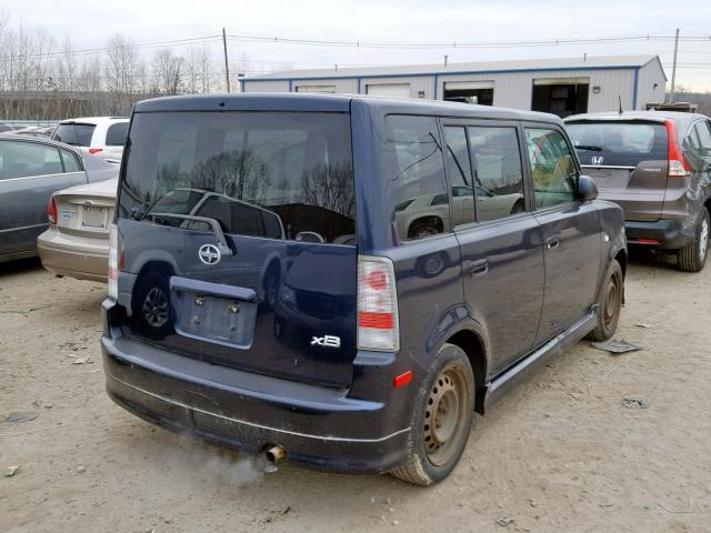 JTLKT324340153807 - 2004 TOYOTA SCION XB Көк фото 4