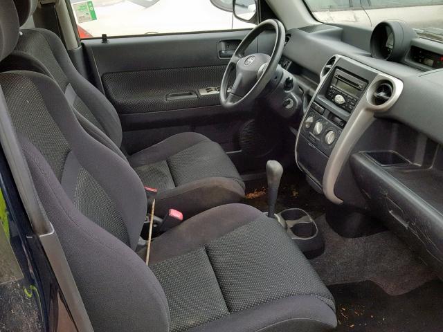 JTLKT324340153807 - 2004 TOYOTA SCION XB Көк фото 5