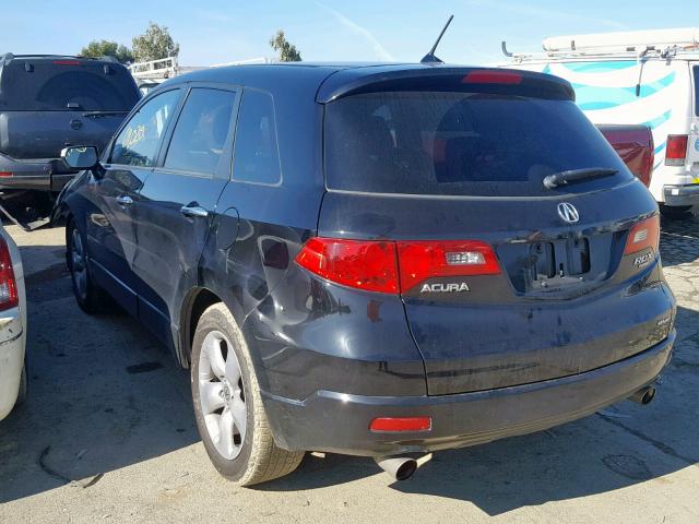 5J8TB18299A006276 - 2009 ACURA RDX BLACK photo 3