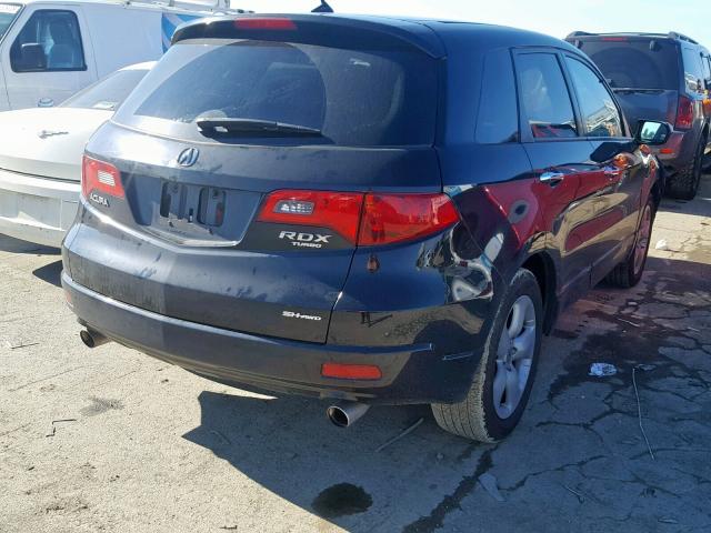 5J8TB18299A006276 - 2009 ACURA RDX BLACK photo 4